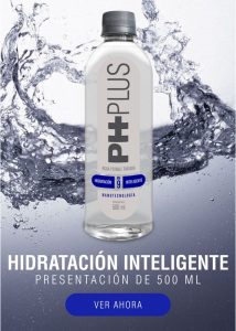 Agua Alcalina PH PLus 500 ML mejora tu salud